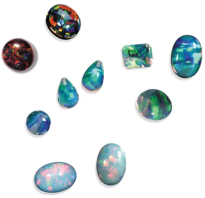 Opal Stones at Helmut Jewelry