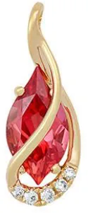 Padparadscha Pendant at Helmut Jewelry