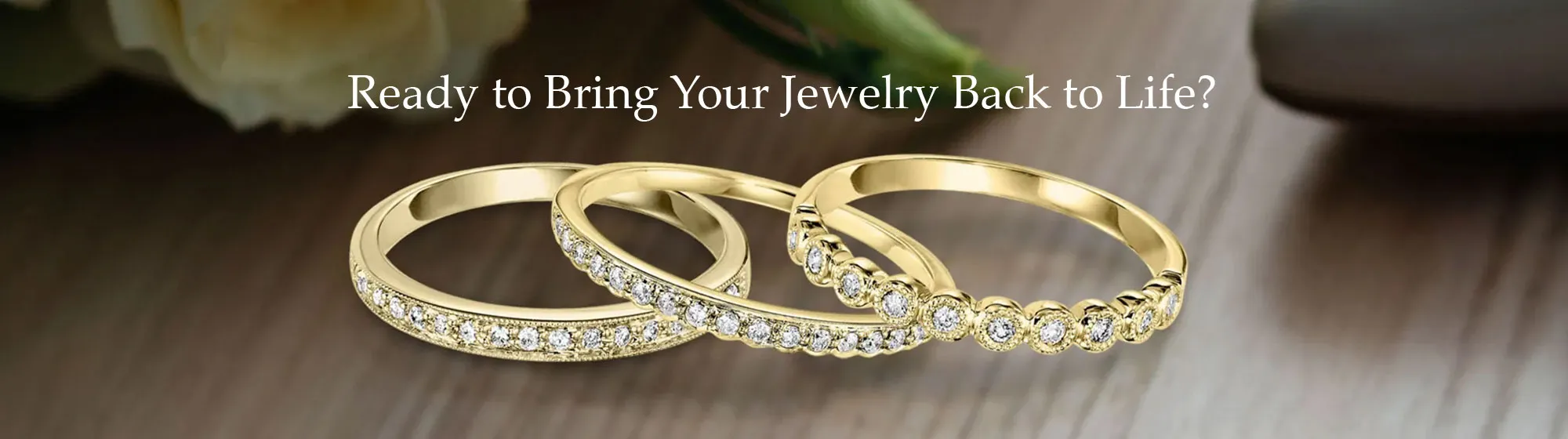 Gold Diamond Wedding Bands