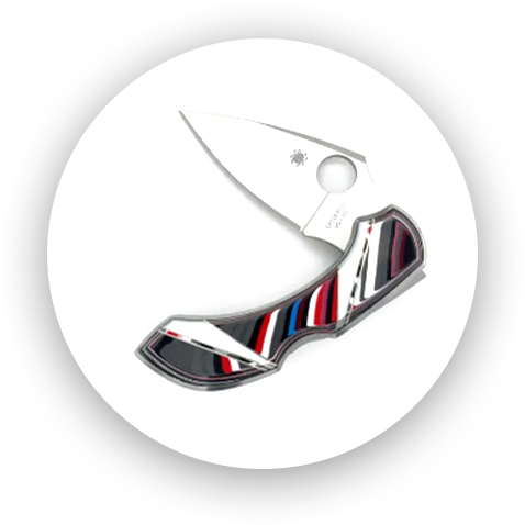 3” Spyderco Dragonfly lockback 2 1/2” VG-10 plain blade