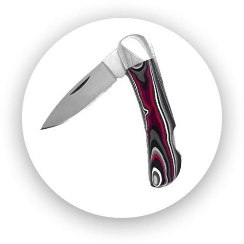 3” Lock back 2 1/4” plain blade