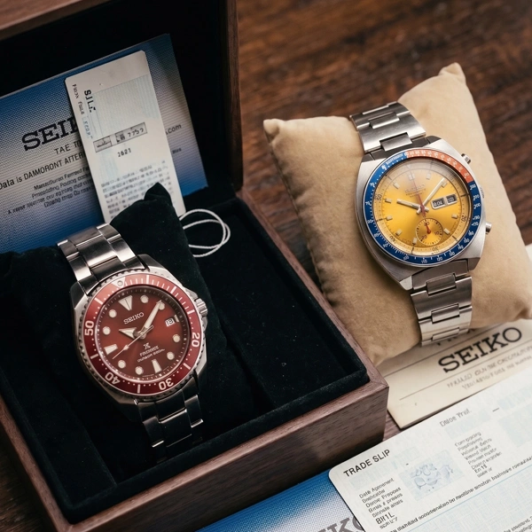 Seiko watches and trade-in watches for the Seiko for Veterans promotion