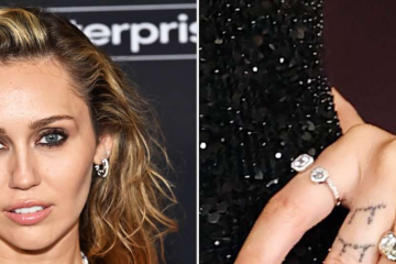 Miley Cyrus engagement ring