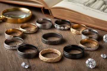 wedding band styles assortment