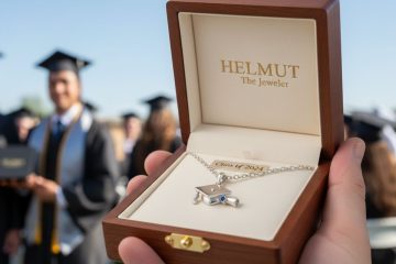 Graduation pendant in Helmut box