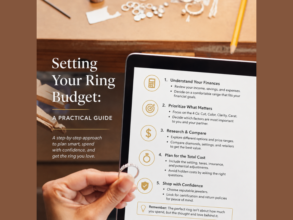 Ring budget planning guide for engagement ring shopping