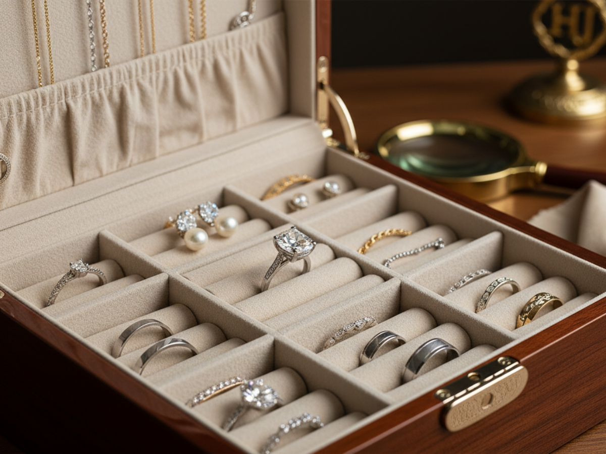Storing Jewelry: A Safe Haven for Your Precious Pieces