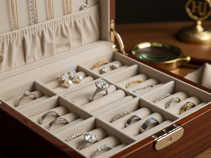 Storing Jewelry: A Safe Haven for Your Precious Pieces