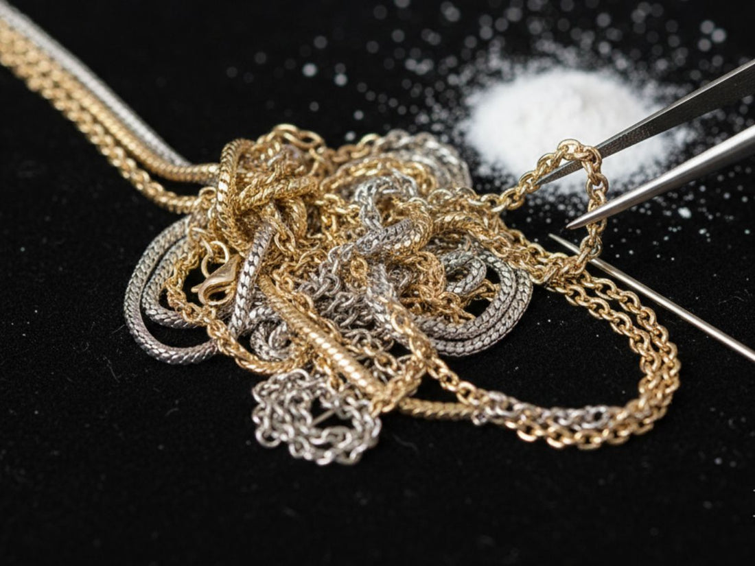 Untangle Stubborn Necklace Chains: Professional Tricks
