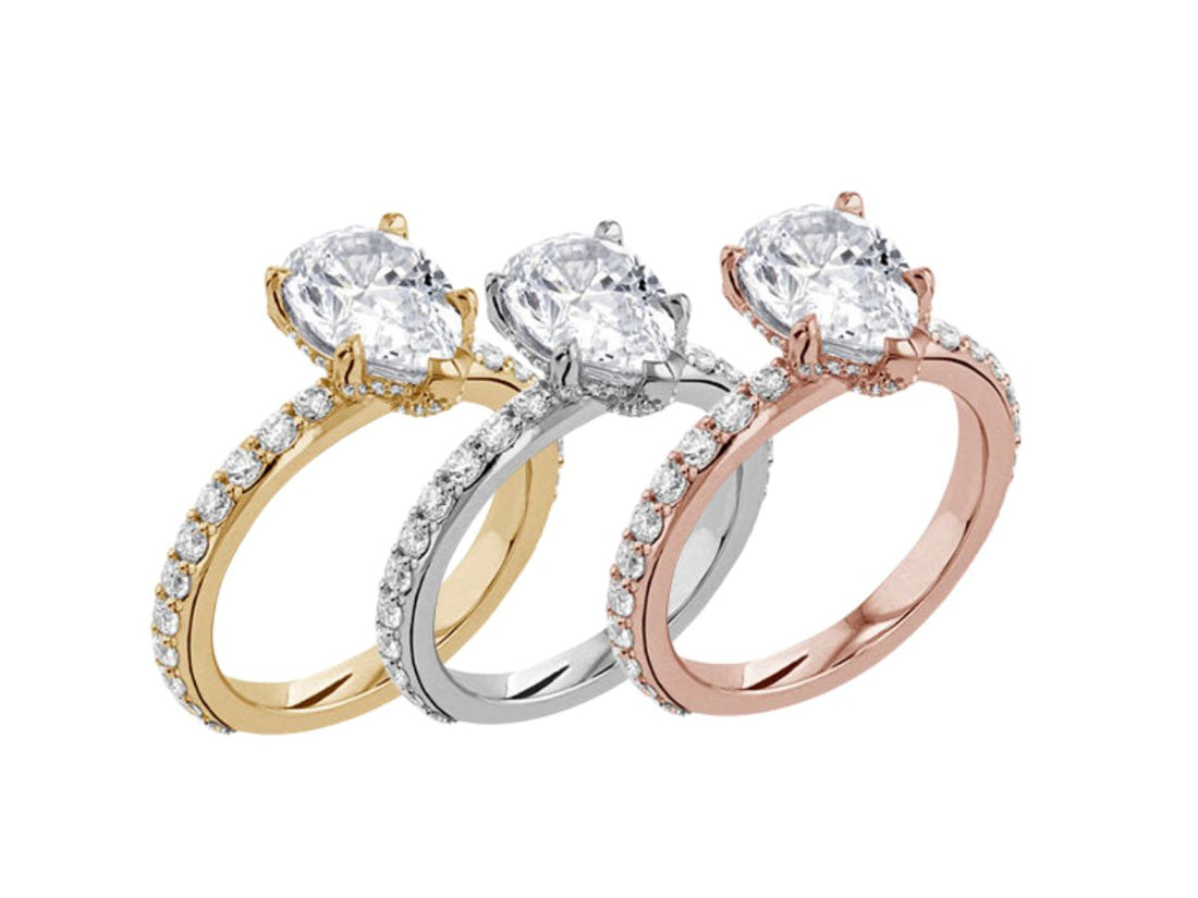 The Golden Standard: Choosing Between Yellow, White, and Rose Gold for Engagement Rings