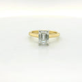 Perfect Love 2.06ct Emerald Lab Diamond Ring