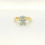 Perfect Love 2.06ct Oval Lab Diamond Ring