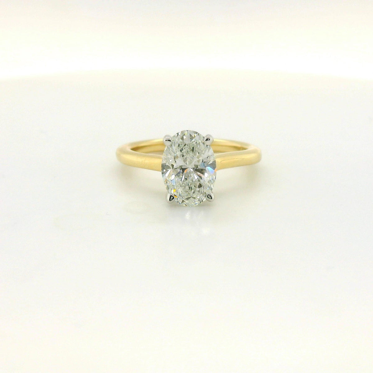 Perfect Love 2.06ct Oval Lab Diamond Ring