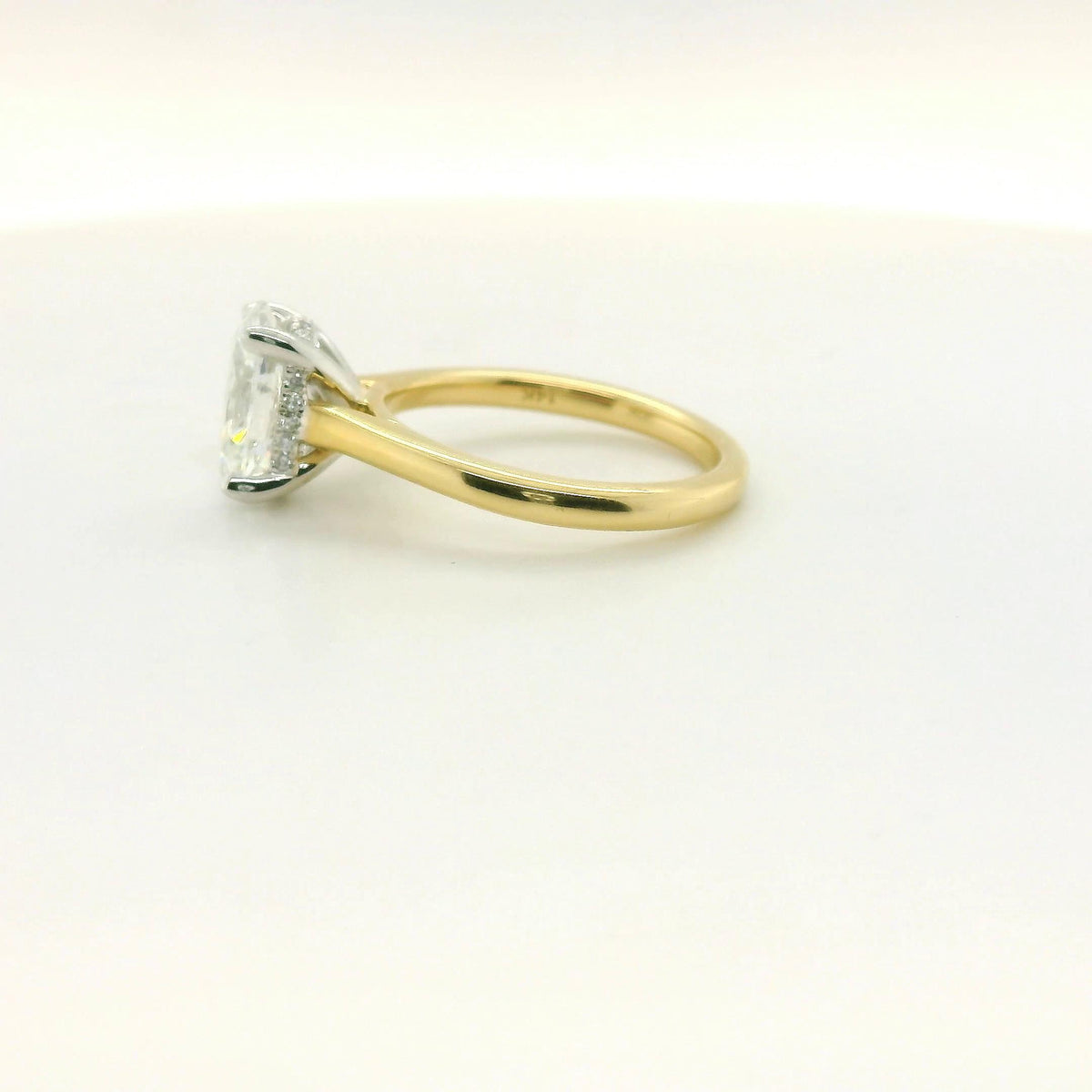 Perfect Love 2.06ct Oval Lab Diamond Ring