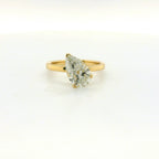Perfect Love 2ct Pear Diamond Engagement Ring