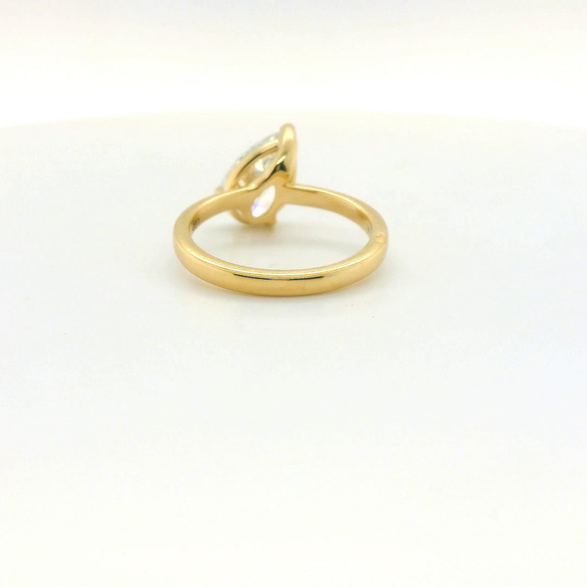 Perfect Love 2ct Pear Diamond Engagement Ring