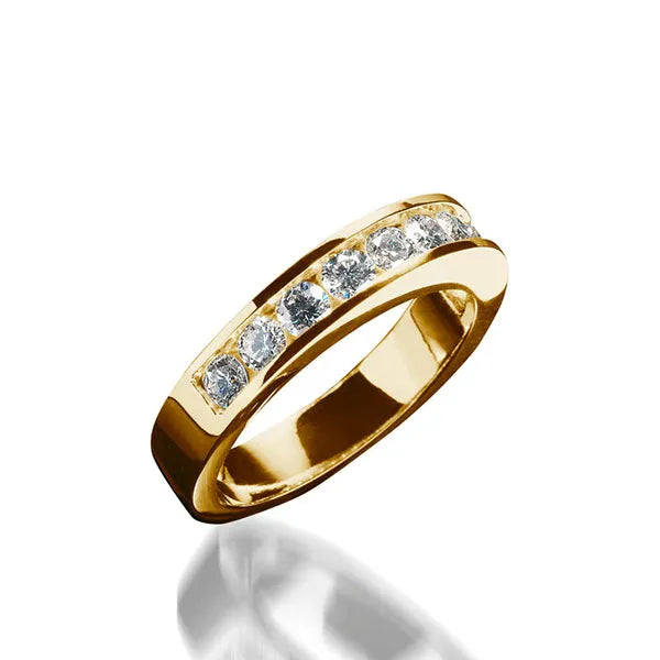 Delicia Yellow Gold Engagement Ring