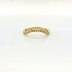 Perfect Love .13ct Lab Diamond Contour Band