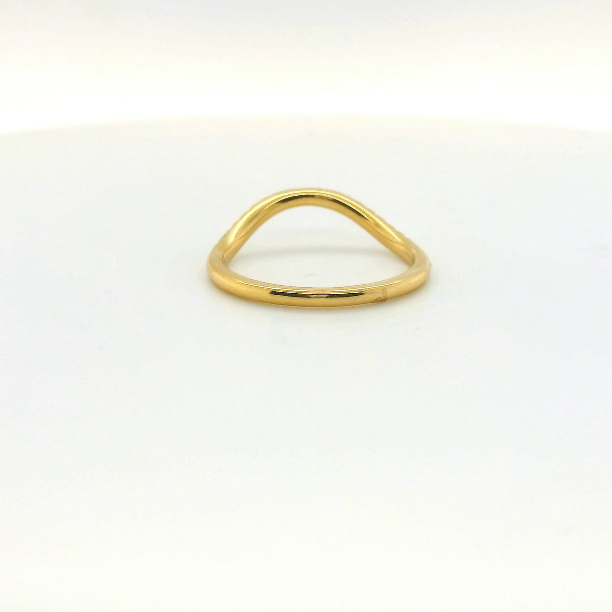 Perfect Love .13ct Lab Diamond Contour Band
