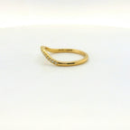 Perfect Love .13ct Lab Diamond Contour Band