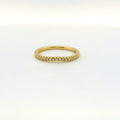 Perfect Love .13ct Lab Diamond Contour Band