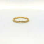 Perfect Love .13ct Lab Diamond Contour Band