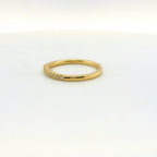 Perfect Love .13ct Lab Diamond Contour Band