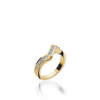 Intrigue Diamond Wedding Band