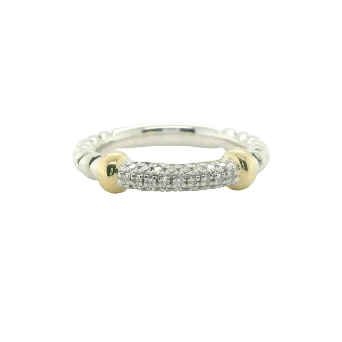 Perfect Love Two-Tone .20ct Diamond Ring