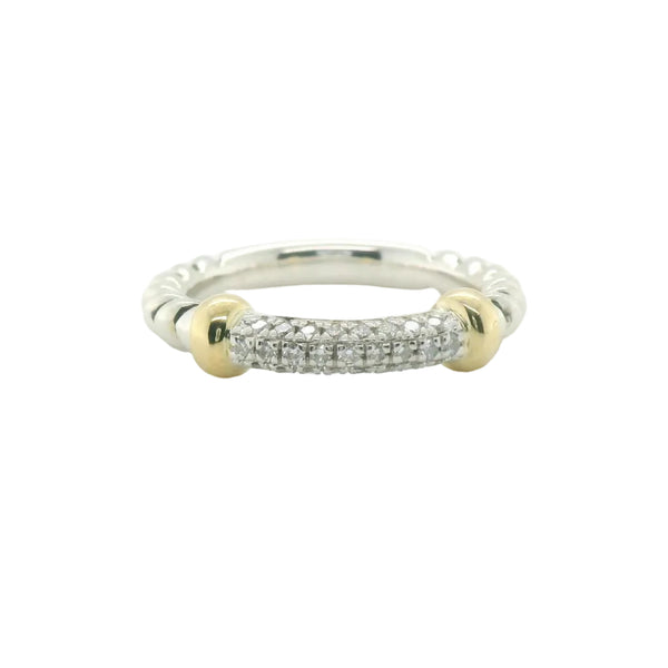 Perfect Love Two-Tone .20ct Diamond Ring