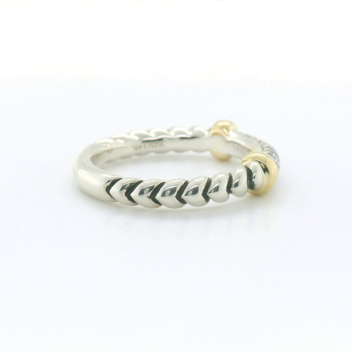 Perfect Love Two-Tone .20ct Diamond Ring