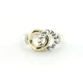 Perfect Love Interlocking Two-Tone Diamond Ring