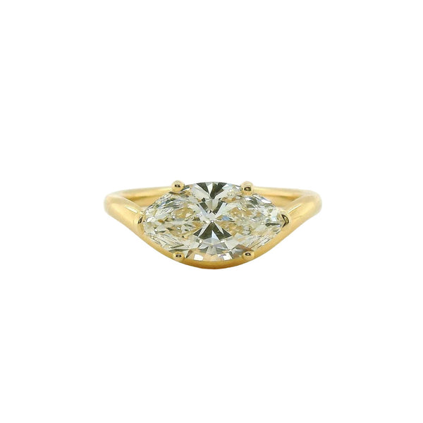 Perfect Love 2ct Marquise Diamond Engagement Ring