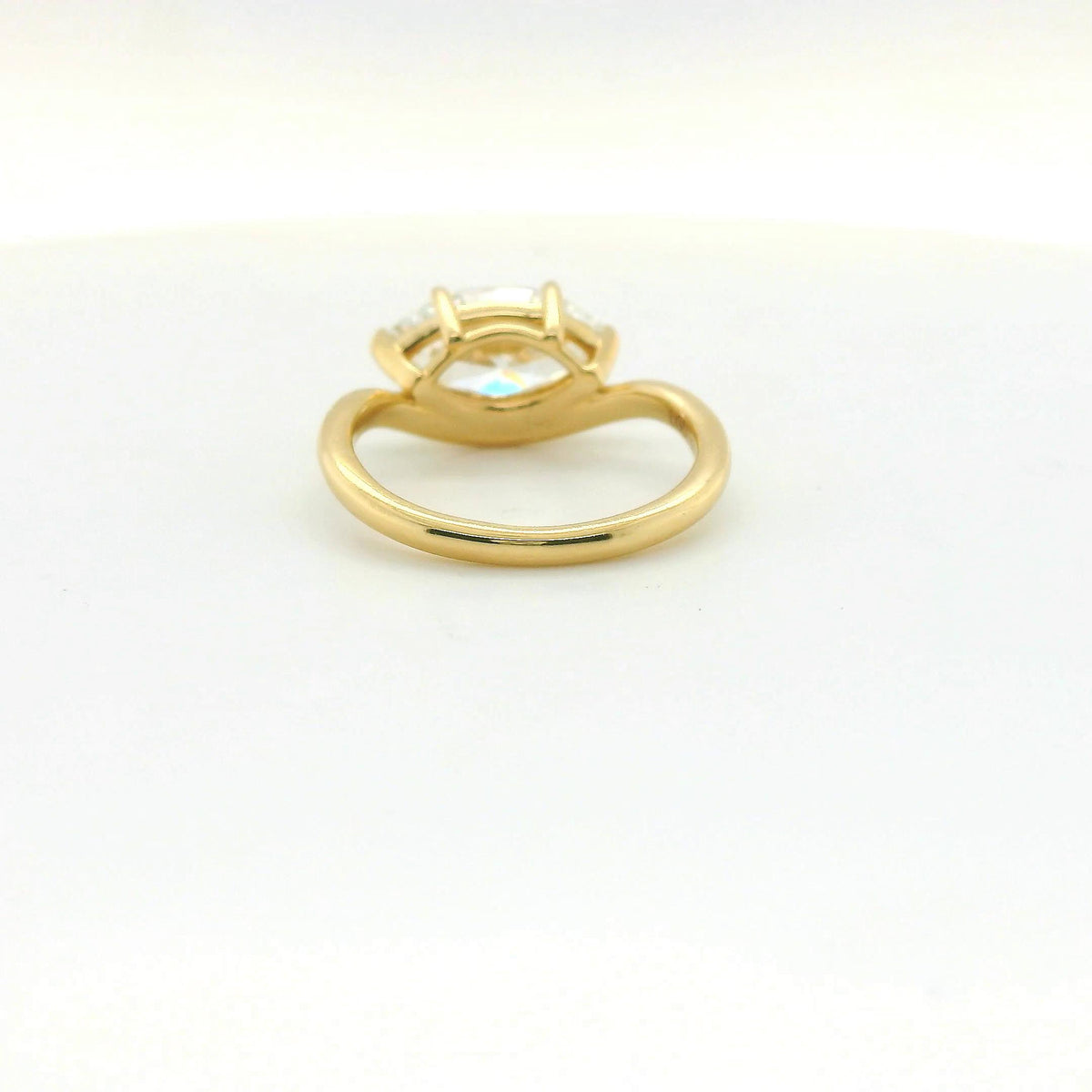 Perfect Love 2ct Marquise Diamond Engagement Ring