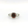 Chatham 2.55ct Lab Ruby and Diamond Ring
