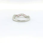 Chatham 0.51ct Lab Ruby & Diamond Ring