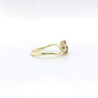 Chatham .58ct Lab Ruby & Diamond Ring