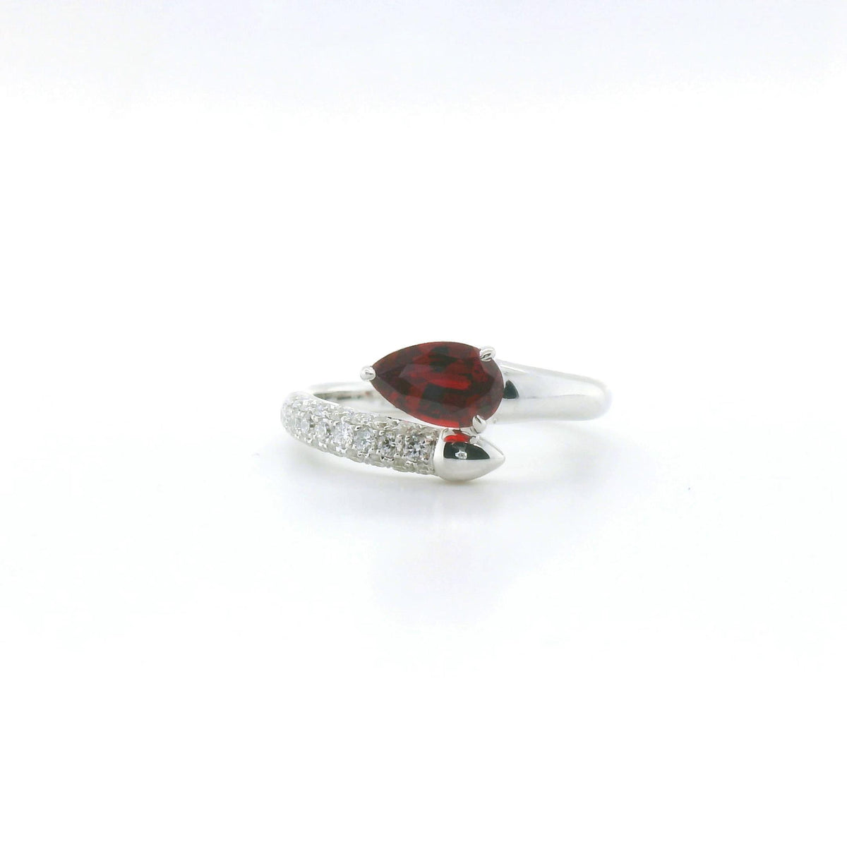 Chatham 1.17ct Ruby & Diamond Ring