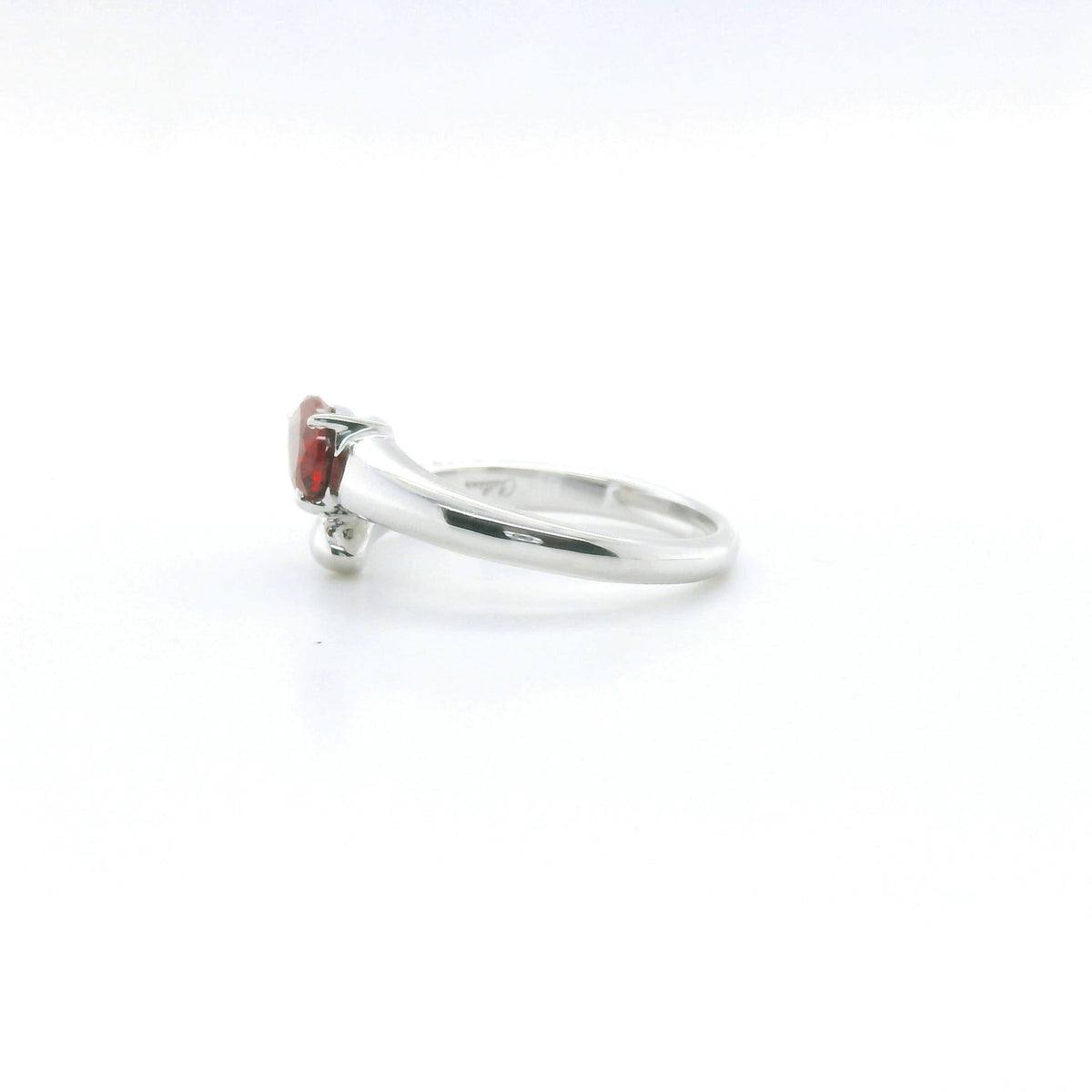 Chatham 1.17ct Ruby & Diamond Ring