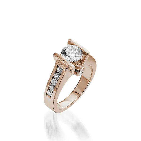 Grace Yellow Gold Engagement Ring