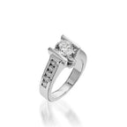 Grace Yellow Gold Engagement Ring