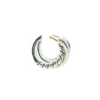 Perfect Love 0.20ct Diamond Silver Huggies