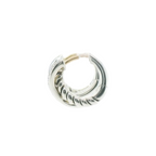 Perfect Love 0.20ct Diamond Silver Huggies