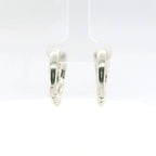 Perfect Love Silver Signature Stacked Heart Hoops