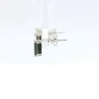 Chatham 1.76ct Lab Alexandrite & Diamond Studs