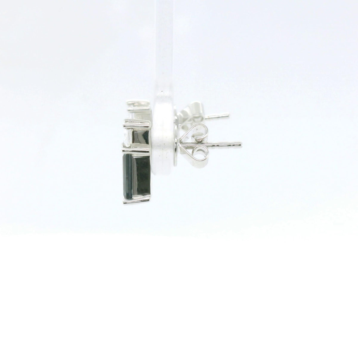 Chatham 1.76ct Lab Alexandrite & Diamond Studs