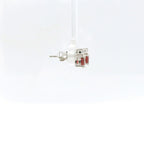 Chatham 1.36ct Lab Ruby & Diamond Studs