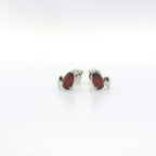 Chatham 1.66ct Pear Lab Ruby Studs