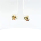 Chatham 1.16ct Lab Ruby Cluster Studs
