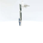 Chatham 1.66ct Lab Sapphire & Diamond Dangles